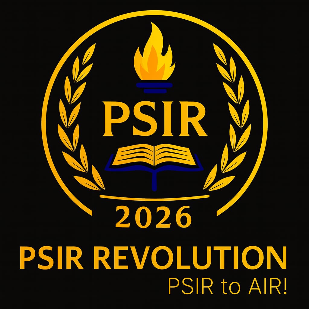 PSIR Revolution Logo