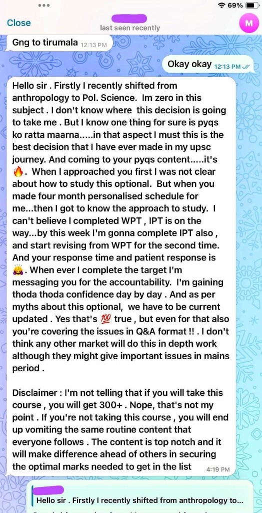 Review 4 - Best Decision
